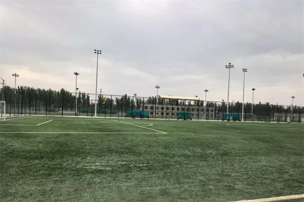 中学体育教, 万平方米的